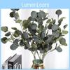 Leaves Artificial Eucalyptus Robusta Smith For Wedding Decor Party