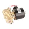 AC110V латунный электрический электромагнитный клапан 12 дюймов NPT нормально закрытый для воды, воздуха, газа, дизеля