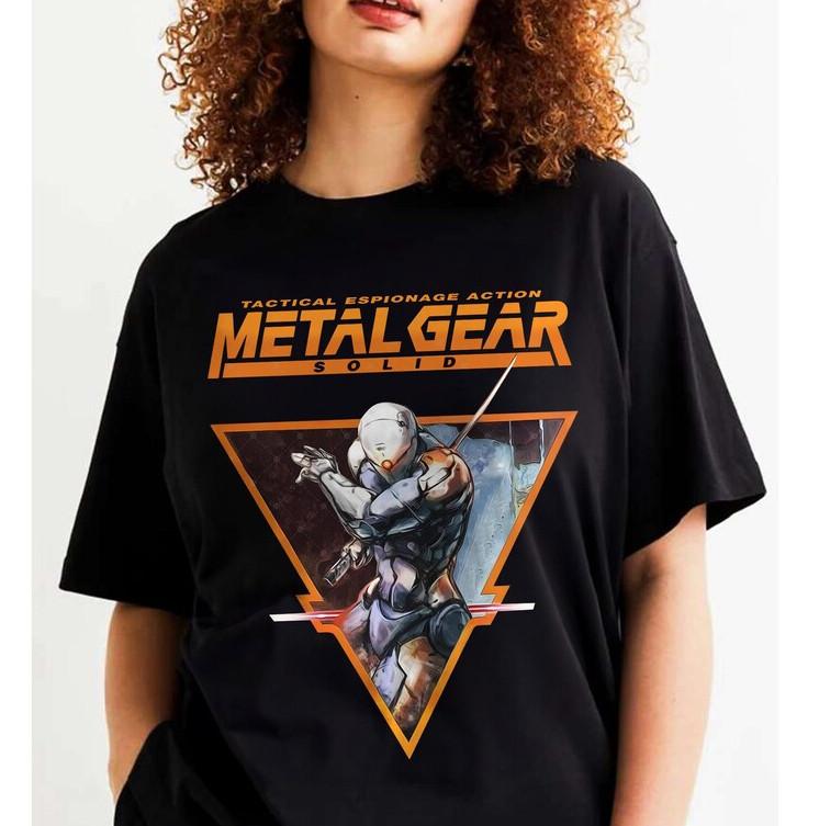 Футболка с артом Metal Gear Solid, Смешная футболка Metal Gear