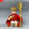 MOC Кубики Буддийская Серия Сцена из Фильма Храм Путешествие на Запад Культура Фигурка Аксессуар Строительные Блоки Детская Игрушка