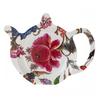 [Q6003] - Multicolored White 'William Morris Collection' Sachet Holder (Anthina) - 12x9. 8cm