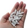 20pcs Shutter Replacement Pin: 20mm Spring Loaded Plastic Bolt - Durable White Blind Maintenance Accessory for Window Repair Enthusiasts