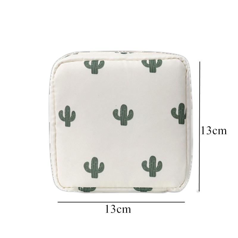 Женская сумка для хранения тампонов, водонепроницаемая мини-гигиеническая салфетка, сумка для туалетных принадлежностей, дорожная косметичка, косметичка, кабель для передачи данных, женская сумка