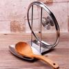 Desktop Stainless Steel Pan Pot Cover Lid Rack