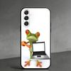A-Абстрактный A-искусство F-лягушка Чехол для телефона Samsung Galaxy A91,80,73,72 ,71,53,52,32 ,31,22,21s,20,Мягкий черный чехол