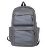 Men Large Capacity Backpack Middle School Student Schoolbag Lightweight Nylon Waterproof Travel Backpack