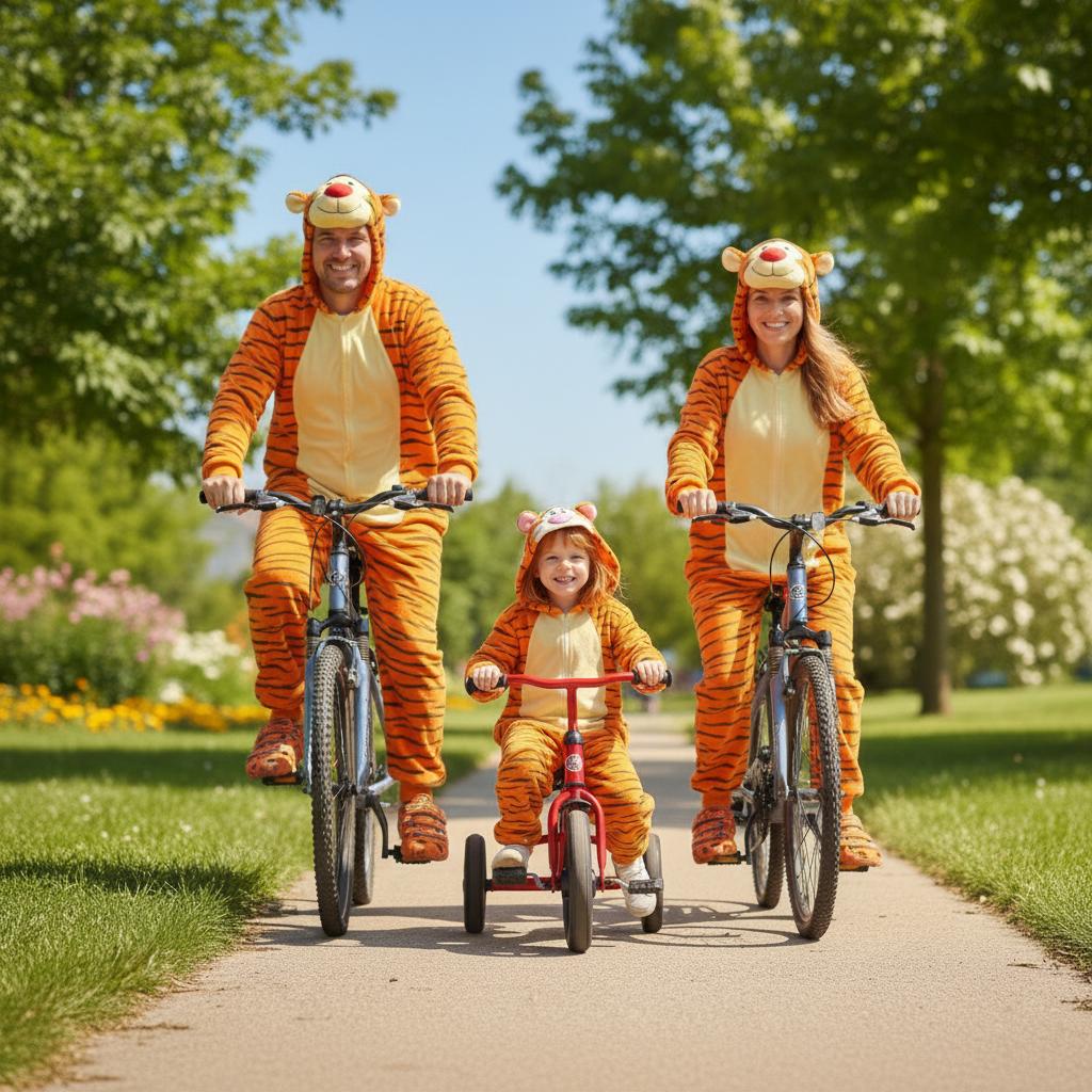 Onesie children 038pcN jump tiger - 98-104