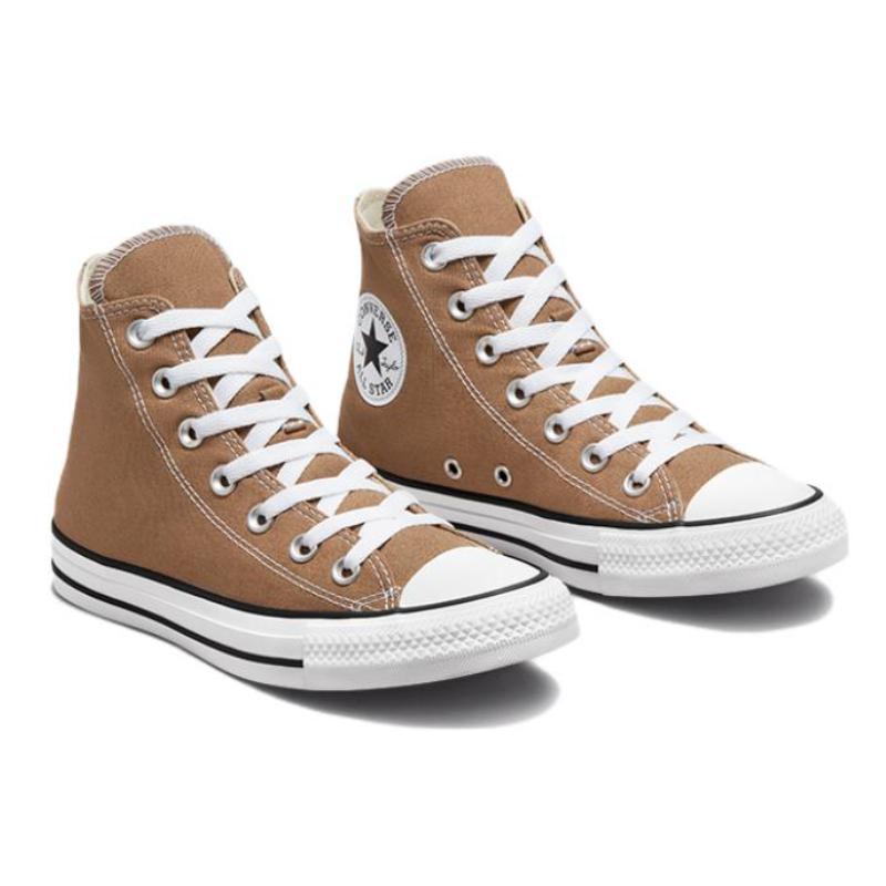 Converse Chuck Taylor All Star Удобные Винтажные Высокие Кеды из Канваса Унисекс Коричневые