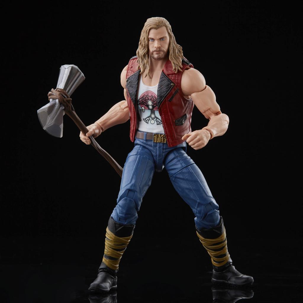 Hasbro MARVEL Marvel Legends Series Love and Thunder Ravager Thor F1408 подлинная фигурка размером 6 дюймов аксессуар 1 часть детали включены Тор (15