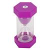 30 минут шестиугольные песочные часы декор стола песочные часы таймер фиолетовый песочные часы подарок детям