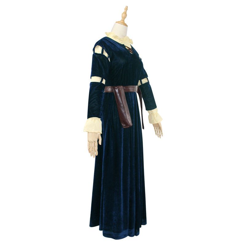 Merida Brave Girl Dress Brave Girl Merida Cosplay Full Set in Stock