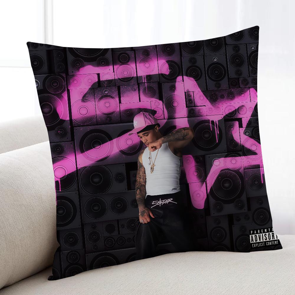 PPlaqueboymaxES Singer cushion cover Home Bedding Sofa living Room pillowcase Simple Soft Skin Cushion Cover Party Gift