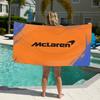 Гонка M-McLaren-S Логотип Автомобилей Полотенце Мягкое Бассейн Подарок Для Путешествий Спортзал Душ Кемпинг Быстросохнущее Спортивное Большое Пляжное Полотенце