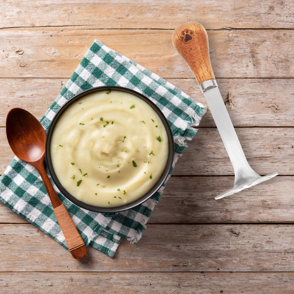 Картофелемялка Инструмент для измельчения говяжьего фарша Авокадо Бобы Пюре Многофункциональный Измельчитель бананов Деревянные Авокадо