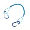 Daiichi Seiko Safety Rope 1515 Blue with Carabiner, for Fishing