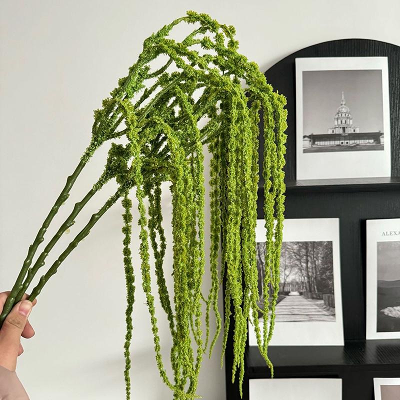 Artificial Plant Home Decoration Simulation Weeping Willow Hanging Willow Leaf Vine Wedding Party Background Decorative