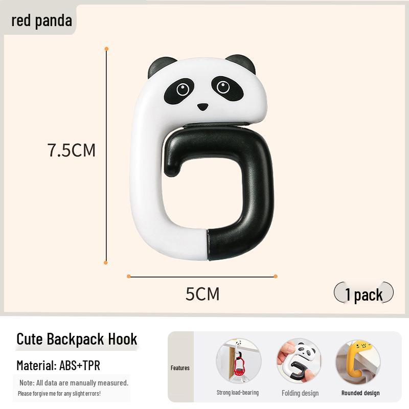 Detachable Portable Backpack Hook for Student Desks