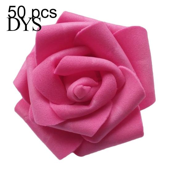 25/50/100 шт искусственные пенополиэтиленовые розы голова цветы DIY свадьба домашний декор комнаты