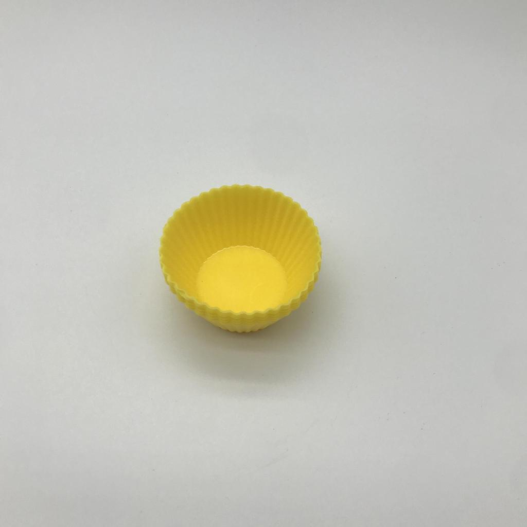 Круглая силиконовая форма для пирогов, тартов и маффинов, термостойкая - диаметр 7 см