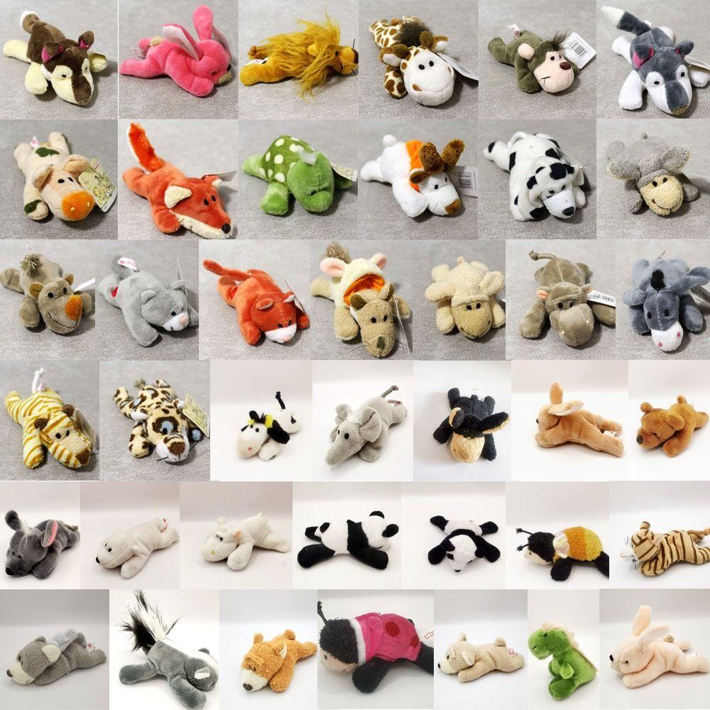 Soft Plush Animal Fridge Magnet Cartoon Plush Animal Magnetic Sticker Refrigerator Stickers Party