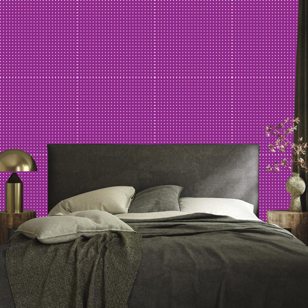 Violet Dots Wallpaper, Violet Background for Living Room and Bedroom 50x1000