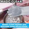 MAGIC-CLEAN Волшебные силиконовые перчатки для мытья посуды