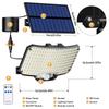 Интеллектуальный датчик 234LED Солнечный свет, Декоративный садовый свет, Уличный свет с дистанционным управлением, террасы, дворы, балконы, виллы