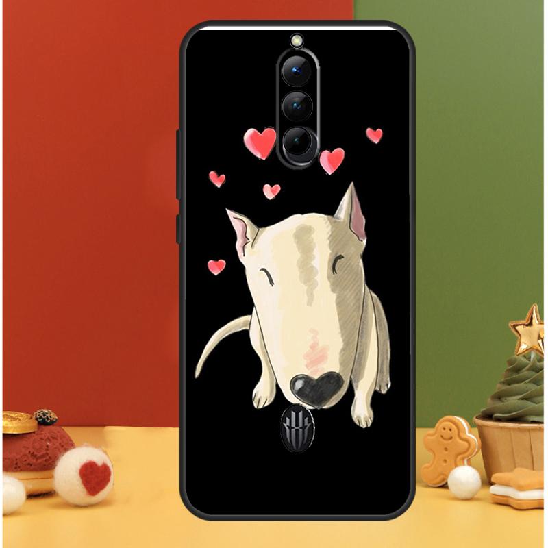 Чехол для собаки Английский Бультерьер для ZTE Nubia Red Magic 8 8S Pro Plus RedMagic 9 Pro Plus 5G 5S 6R 6 7 6S 7S Pro