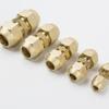 Прямой удлинительный патрубок 1/2" 1/4" 3/8" с накидными гайками Медные соединители Раструбные фитинги