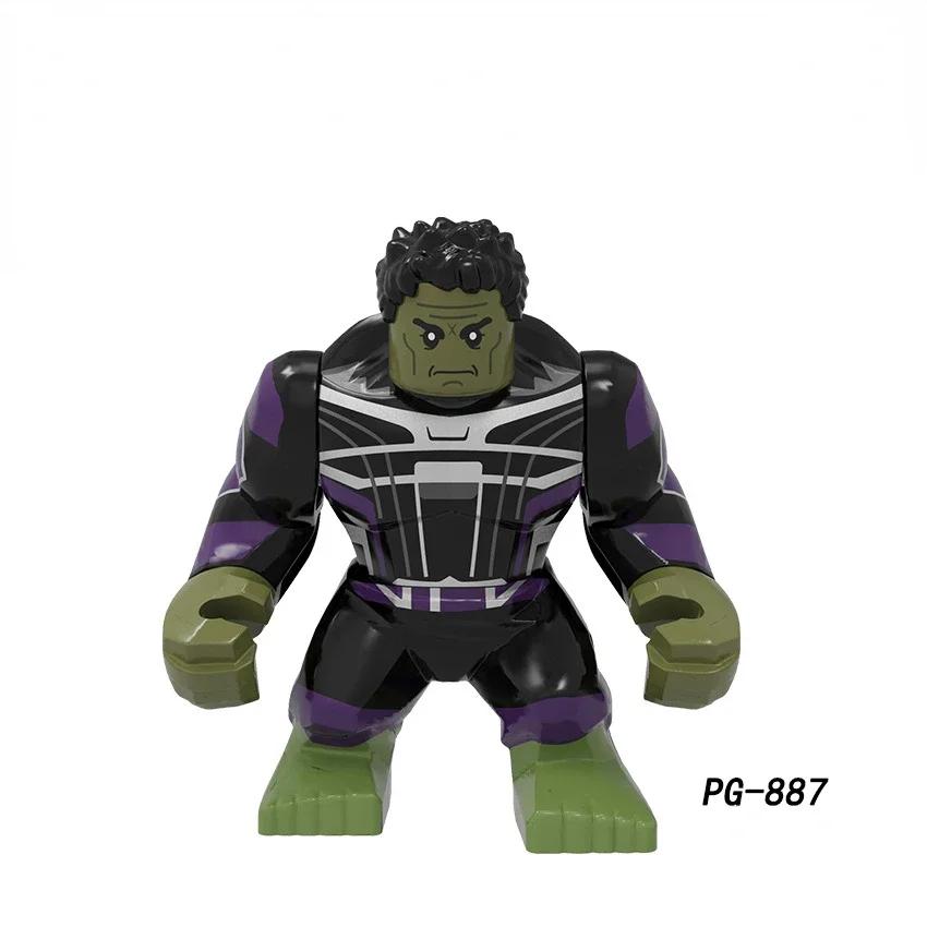 Action Figure: Marvel Mini Block Figurine Superhero Series Iron Man Spider Man Combination Block Children's Puzzle Toy Gift