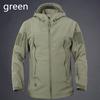 Мужские топы, уличная мягкая оболочка, спортивный теплый пуловер, водонепроницаемая ветрозащитная походная армейская куртка