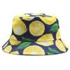 Summer Fruits Print Bucket Hats For Women Unisex Panama Hat Boy Girls Sunscreen Sun Visor Hat Outdoor Sport Hip Hop Fisherman's Cap
