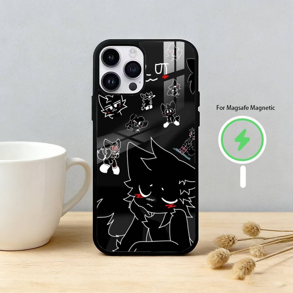 Обои boykisser Чехол для телефона Для iPhone 17/16/15/14/13/12/Plus/Pro/Max для Магнитной Беспроводной Зарядки