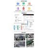 Tuya smart battery powered wifi thermostat gas boiler switch heating/cooling programmable remote control support alexa google