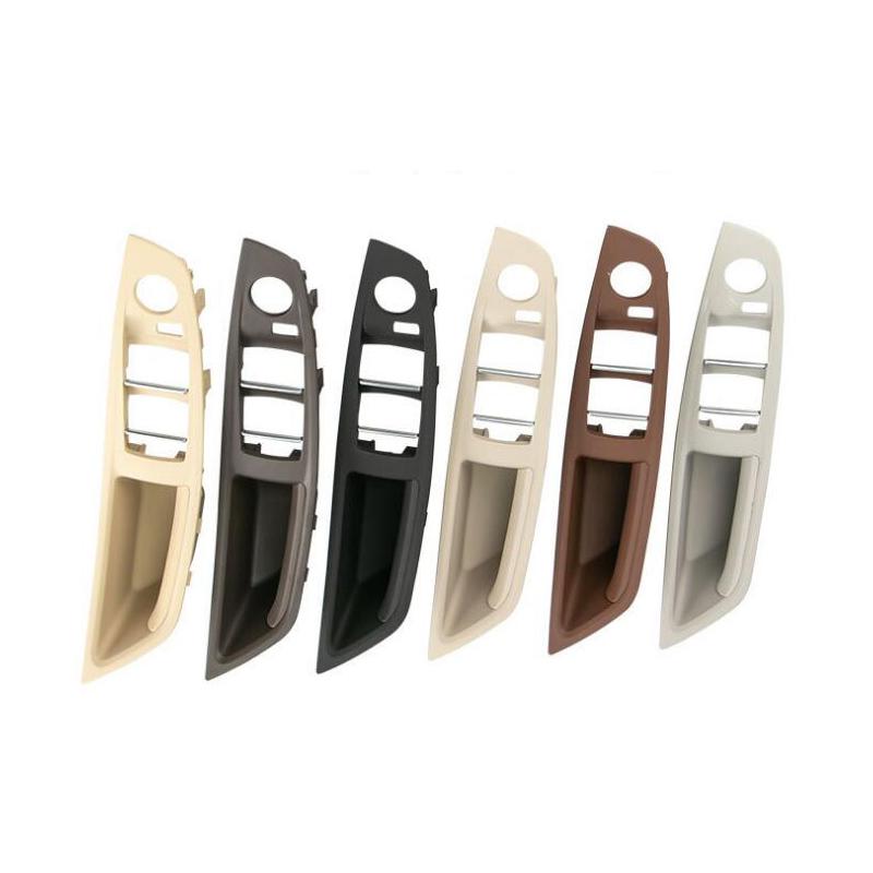 Левый руль с левым рулем для BMW 5 серии F10 F11, серый, бежевый, черный, внутренняя дверная ручка, панель, накладка