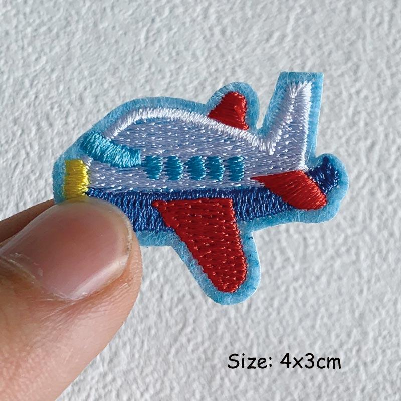 Cartoon Animals Embroidered Iron Patch For Clothing DIY Striped Sewing Patch