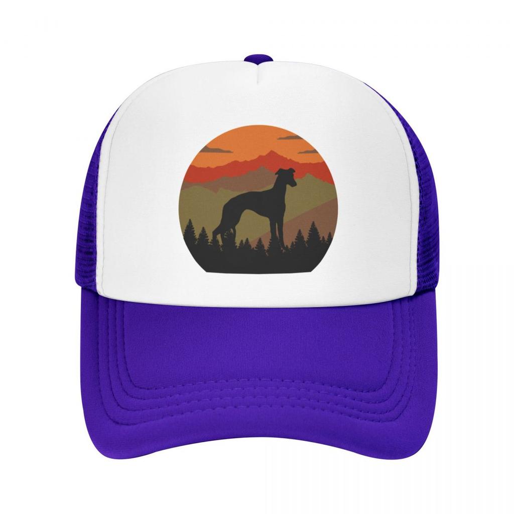 Винтажная бейсболка с изображением неба, гор, страны, дикой природы, уиппета, собаки, подарок, модная бейсболка, шляпа дерби, мужские и женские шляпы