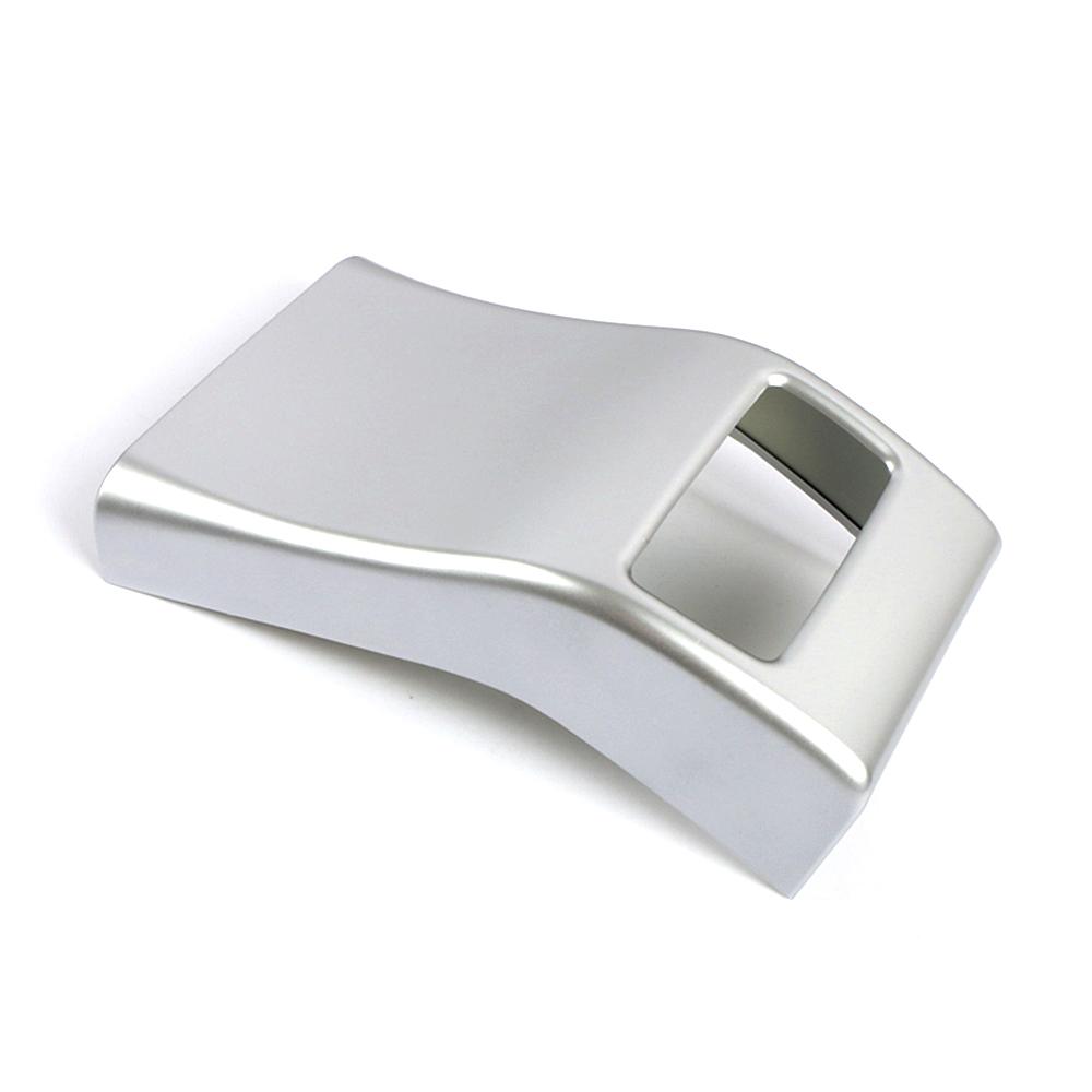 Для Toyota Corolla 2022 Внутренняя центральная консоль Ящик для хранения вещей Подлокотник Ящик Задняя панель Отделка Матовый серебристый карбон