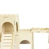 Wood Hamster Hideout Cage Accessories Habitat Decor Nest for Lemmings Dwarf Hamsters Rat