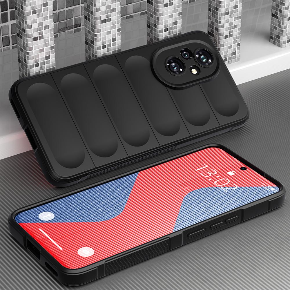KEYSION Противоударный чехол для HONOR 200 Pro 5G, противоскользящая матовая мягкая силиконовая задняя крышка для телефона Huawei Honor 200 5G 200 Pro