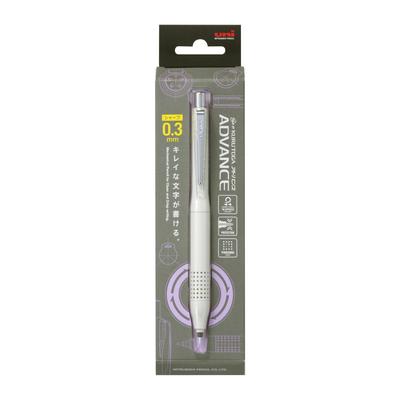 Uni Mitsubishi Pencil Механический карандаш Kurutoga Advance Модель с улучшенными характеристиками Слоновая кость 0,3 M310301P.46