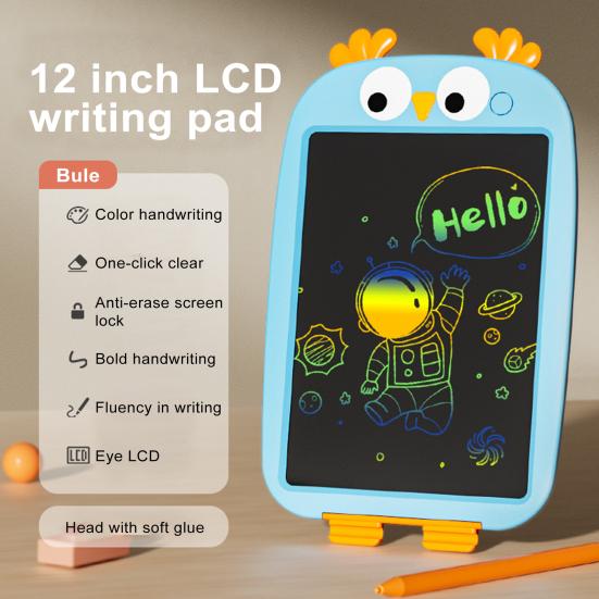 12-дюймовая ЖК-доска для письма, детская красочная доска для рисования, игрушка, детская красочная доска для рисования для малышей