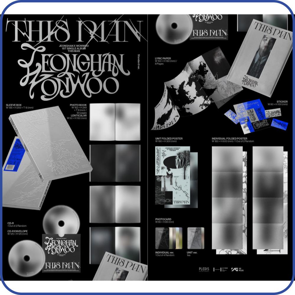 Джонхан Х Вону (СЕМНАДЦАТЬ) - 1-й сингл-альбом [THIS MAN]