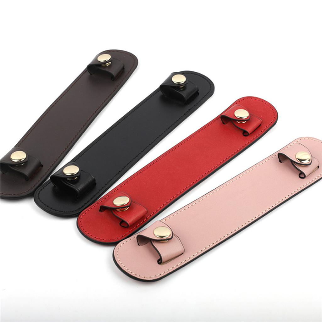 Leather Bag Strap Decompression Shoulder Pads Handbag Handle Fixing Clip Wide Bags Strap Shoulder Rest for Women