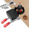 Dual Fixture 35mm Hinges Boring Jig Locator Template Hinge Hole Locator  Wardrobe Installation