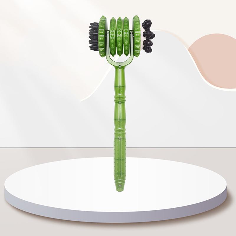 Ручной массажный молоток Meridians Back Knock Massage Hammer Массажер для спины Инструмент для расслабления ног Двойной ударный массажер