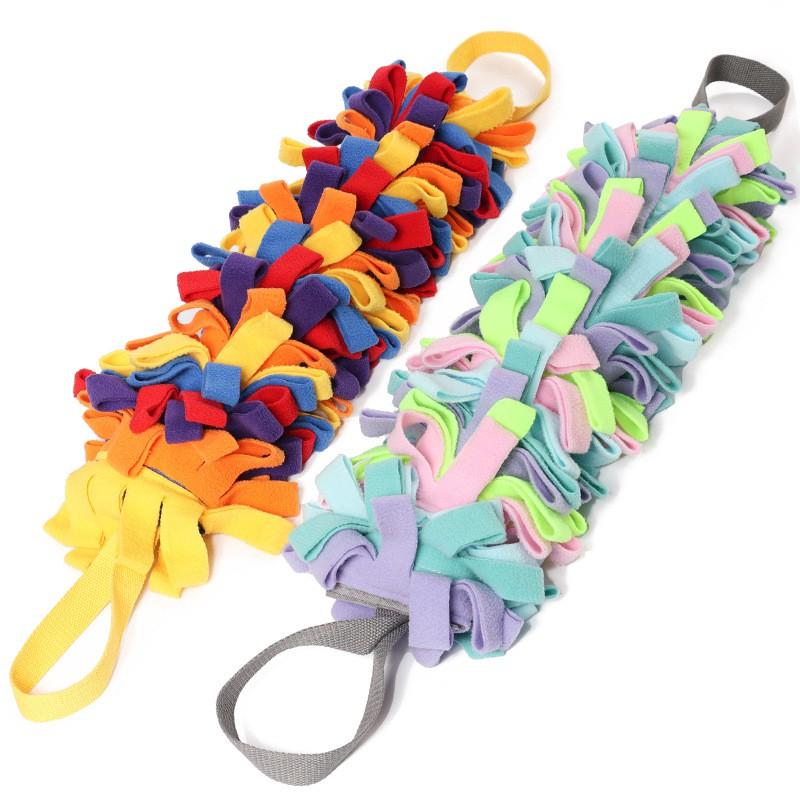 Interactive Squeaky Dog Toy With Treat Dispenser - Plush Chew Mental Stimulation Stress Relief