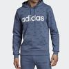 Adidas Breathable Casual Sports Hoodie Men Tops Blue EI6276