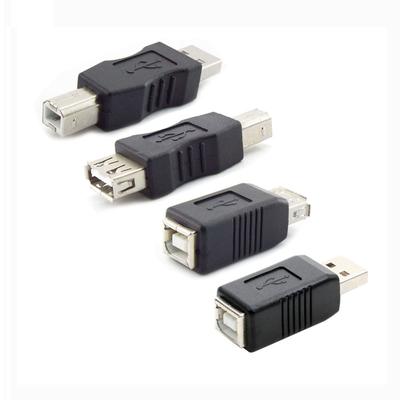 USB 2.0 «мама-USB» типа A типа B «папа-папа» «мама-папа» черный адаптер, разъем преобразователя электроники