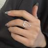 Mosxe [925silver] Atypical Heart Ring